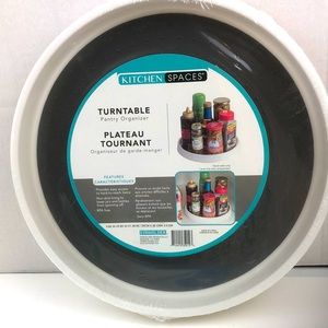 No longer for sale. lazy Susan. Does not have label